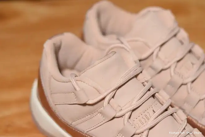 Kicked Out Shoe Store Rose GS 11 Gold Jordan Low Air AH7860-105 0517
